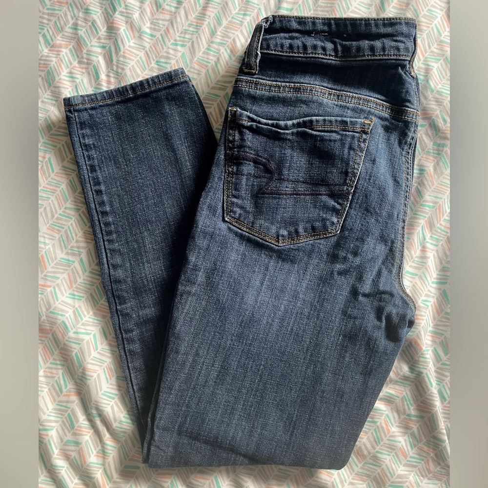 American Eagle High-Rise Skinny Stretch Jeans